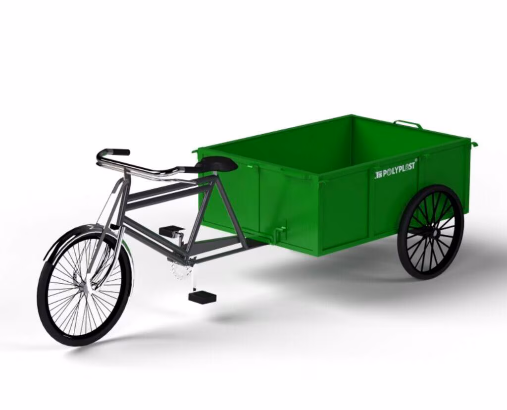 Waste Collection Garbage Rickshaw in Rajasthan